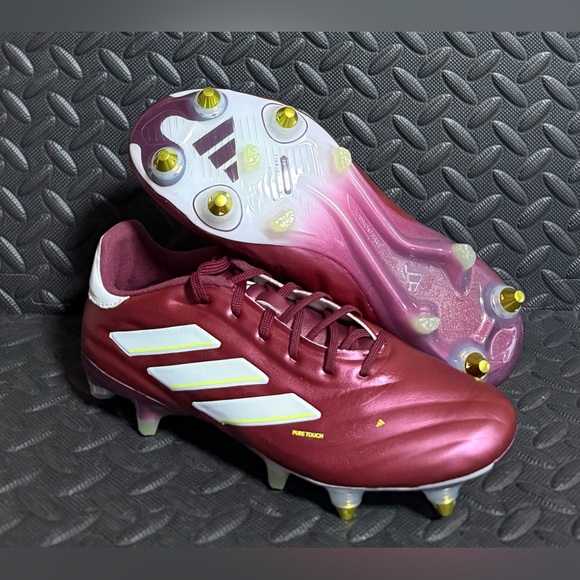 Adidas Copa Pure 2 Elite Soccer Cleats Burgundy Mens Size 6.5 Womens Size‎ 7.5